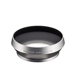 OLYMPUS マイクロ一眼 PEN レンズ M.ZUIKO DIGITAL ED 17mm F1.8用 メタルレンズフード LH-48B