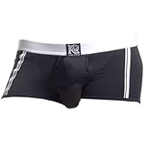 King Style(キングスタイル) 網ポケット付パンツ トランクス(上向き)ブラック Mサイズ PL-C4729-BK M