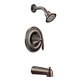 Moen T2133ORB Eva Posi-Temp Tub and Shower Trim Kit without Valve, Oil Rubbed Bronze [並行輸入品]