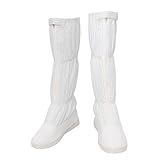 B Baosity 作業靴　ハイトップ　ブーツ　ノンスリップ　帯電防止　クリーンルーム　ワークショップ　全3色 全4サイズ - 260mm白