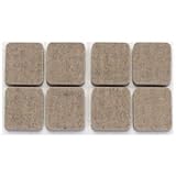 エスコ 25x29x4mm硬質フェルト(粘着付/8個) EA979AB-16