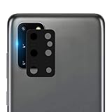 明誠 Galaxy S20 Plus カメラフィルム Galaxy S20+ SC-52A レンズ保護ケース Galaxy S20+ SCG02 au レンズガード アルミニウムカバー 高透過率/硬度9H/耐衝撃/飛散防止/一体型/簡単貼り付け/防塵防汚 Galaxy S20+ 5G カメラレンズ保護フィルム