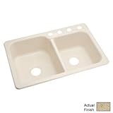 Sterling SC3322DBG-U-AG Maxeen Kitchen Sink 33" x 22" x 8-3/8" Almond Granite [並行輸入品]