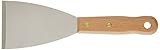 Kraft Tool DW033 Stainless Steel Stiff Scraper - Standard Handle 3-Inch [並行輸入品]