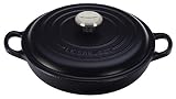 Le Creuset 26cm 鋳鉄オーバルキャセロール 39 x 39 x 14 cm ブラック 21180260002430