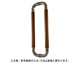 ﾅﾁｭﾗﾙO型 ﾄﾞｱﾊﾝﾄﾞﾙ 300mm ﾐﾃﾞｨｱﾑｵｰｸ 丸喜金属本社