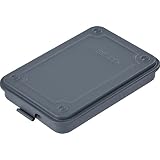 トラスコ中山(TRUSCO) トランク型工具箱 154X105X29 アーセナルグレー T-15DG