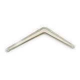 コーナンオリジナル L型棚受け ホワイト 300×350mm