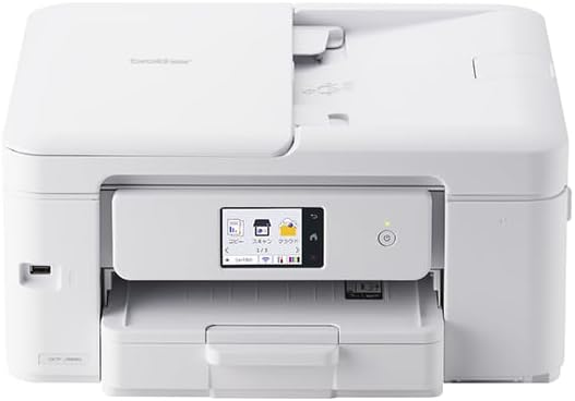 DCP-J929N-W インクジェットプリンター 複合機 A4 無線LAN プリンター コピー スキャナー ホワイト - 1