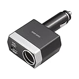 サンワサプライ ソケット付き車載充電器(USB PD20W Type-C+USB A) CAR-CHR81CPD