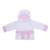 PUERI ベビーバスローブ 子ども用 バスタオル フード付き お風呂 上がり ベビーシャワーに最適 新生児 幼児 （0-18ヶ月） 出産祝い 誕生日 プレゼント