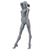 （TC-select） デッサン人形 モデル人形 デッサンドール 素体 女性 男性 ポージング (女性型 単品)