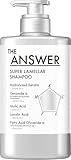 スーパー ラメラ シャンプー ポンプ 本体1個 400ml ベルガモット＆ダフネの香り 美髪5大必須成分配合 髪質改善 くせ毛 ノンシリコーン処方