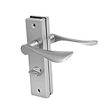 uxcell レバーハンドルドアロック ハードウェアノブ ドアラッチ エントランスキーレスロック 金属