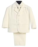 5 PieceカーキSuit withシャツ、ベスト、とネクタイby Lito