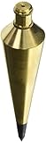 Kraft Tool SL41 Professional Brass Engineer Plumb Bob, 16-Ounce by Kraft Tool
