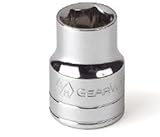 GearWrench 80353 0.38 Dr 6pt STD SAE Skt 0.44 by Apexツールグループ