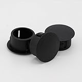 c18 Yongcun穴プラグプッシュグロメットプラスチックプッシュコードグロメットナイロンブラック Dia 16mm/0.63'' ブラック HOP13