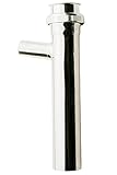 Plumb Pak PP142CP 22 Gauge Plain Dishwasher Branch Tailpiece Slip Joint, 1-1/2 x 8" [並行輸入品]