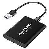 GAOHOU 2TB 外付けハードディスク超薄型外付け SSDディスクメモリストレージ HDDポータブルハードディスク USB3.0に対応 PC ノートパソコン 携帯電話用