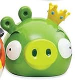 Collectors Very Hard To Find Creamic Angry Birds King Pig Coin Piggy Bank Sold Out and Retired