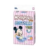 【ユニチャーム】マミーポコ テープ たっぷり吸収 Mサイズ 64枚入り