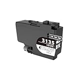 【pomme】 LC3135BK ブラック 染料 単品 ブラザー対応 互換インク 残量表示機能付 ISO14001/ISO9001認証工場 (LC3135 LC3133 LC3135BK LC3135C LC3135M LC3135Y LC3133BK LC3133C LC3133M LC3133Y)