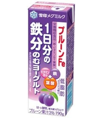 Amazon.co.jp: Snow Brand Megmilk MEGMILK Prune Fe Daily Iron