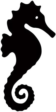 Amazon Co Jp タツノオトシゴ 竜の落とし子 たつのおとしご 竜 辰 海水魚 生物 トゲウオ目 ウミウマ カイマ ウマノコ タツノコ Seahorse 海馬 シルエット ステッカー シール デカール 15cm 7 5cm ブラック おもちゃ