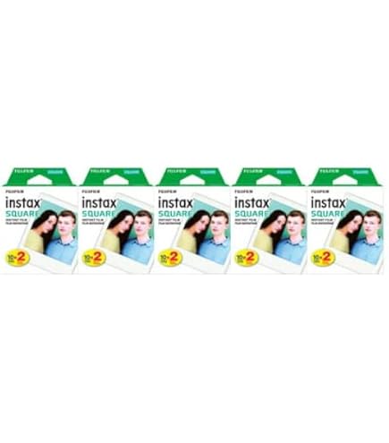 Amazon | 富士フイルム Instax スクエアフィルム - 10枚撮り。 | 富士