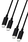 エレコム 【2本セット】 USB Type C ケーブル USB-C to USB-C 1m 60W 高速充電 【 MacBook/iPad/Galaxy/Android スマホ タブレット 等対応 】 ブラック 【iPhone 16 シリーズ 対応検証済】 MPA-CCECTW10BK