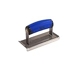 Bon 62-470 6-Inch by 2-1/2-Inch Stainless Steel Curved End Concrete Edger with 1/4-Inch Radius and 3