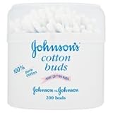 Johnsons & Johnsons Cotton Buds 200s - 200 buds by Johnson's