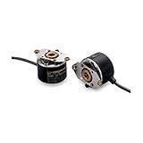 omron インクリメント形 外形Φ40(中空軸) ロータリエンコーダ DC5-24V オープンコレクタ出力(正式型式:E6H-CWZ6C 1000P/R 0.5M)