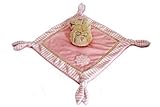 Keel Toys Sleepy Shore Comforter Blanket 30cm - Pink by Keel Toys