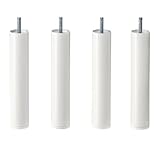 IKEA Bjorli 7 7 / 8 "ホワイトスチールベッドRisers – Bestメタルフレーム寝室ベッド脚Risers – 簡単にインストール – セットof 4 – m8 | 8 mm –