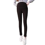 Zhhlinyuan Winter Cotton Maternity Warm Velvet Thick Slim Trouser Pregnant パンツ Hot