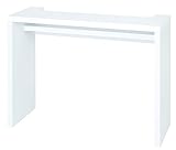 カウンターテーブル バーカウンターテーブル バーテーブル バーカウンター カウンターテーブル ボトルホルダー (ホワイト)