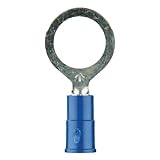 Install Bay 3M Ring Terminal Connector Vinyl 16/14 Gauge 3/8-Inch - 100 Pack (Blue) [並行輸入品]
