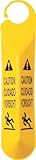 [T-8193933]ラバーメイド　ハンギングセーフティサイン　イエロー 611004