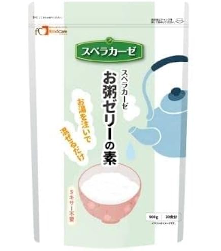 Amazon | フードケア お粥ゼリーの素 スベラカーゼ 30食分 1箱 8袋入