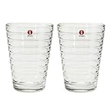 イッタラ (iittala) アイノ・アアルト ハイボール 330ml クリア ペア [並行輸入品]