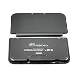 New3DSXL 予備ハウジングケースシェル ダークグレー 2個セット 交換用 New3DS 3DS XL LL 3DSXL 3DSLL ゲーム機用 DIY ブラックグレー トップフェイスプレート/ボトムバックカバー 外側エンクロージャー A E フェイス
