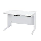 TOYOSTEEL 50Xシリーズ 平デスク A袖 センター引出し付 W1200×D700×H720mm 50XBH-127H ホワイト/ホワイト