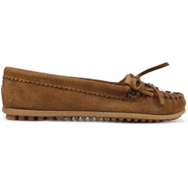 Amazon | MINNETONKA(ミネトンカ) レオパード キルティー スエード