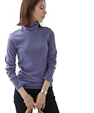 [ニッセン] Tシャツ・カットソー ＵＶカット綿１００％フライス素材タートルネックTシャツ ブルー M