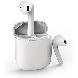 【2020最新版 革新的な瞬時接続 Bluetooth イヤホン 】Bluetooth5.0 ワイヤレスイヤホン 蓋を開けたら接続 自動ペアリング 完全ワイヤレス イヤホン 3Dステレオサウンド CVC8.0ノイズキャンセリング AAC対応 IPX6防水 両耳 左右分離型 ブルートゥース イヤホン マイク内蔵 ハンズフリー通話 iPhone/iPad/Android対応 【技適認証済210-140159】