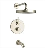 LaToscana 78PW691TH16LEX Elba Single Function Showerhead, Brushed Nickel by La Toscana