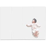 TAOTAO クッションプレイマット プレイマット ベビーマット 防音マット クッションマット マット ベビー (120×160×4cm, ホワイト)
