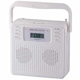 OHM ステレオCDラジオ 400H 白 RCR-400H-W